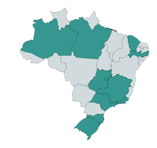 Clientes da Vectec em todo Brasil